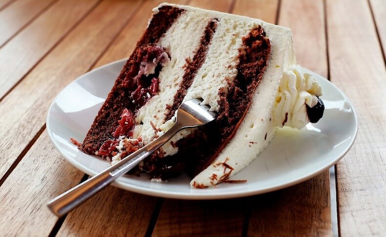 German Black forest cake