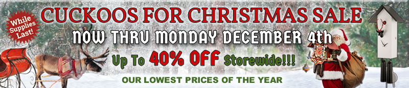 Cuckoo Sale Banner