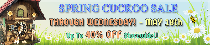 Cuckoo for Spring Sale Banner