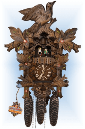 floral-birds-cuckoo-clock