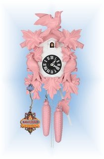 Pink Modern Cuckoo Clock